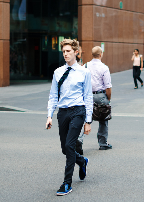 maninpink:  Well played with the Lanvin kicks | If you know where to buy this cloth