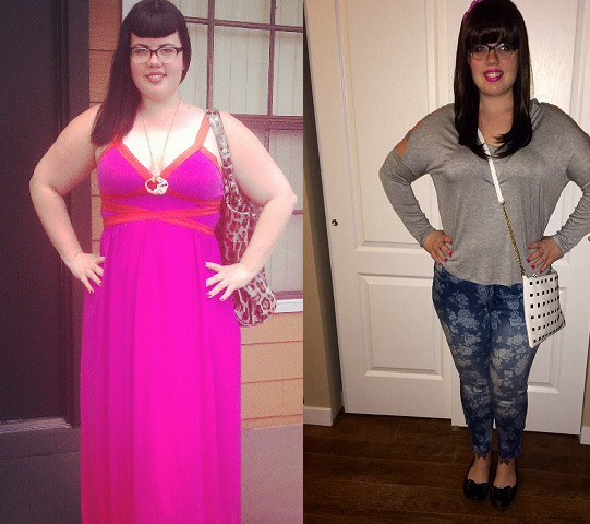 emilieaudrey:  lindsaybum82:  emilieaudrey:  January 2013 (left) to January 2014