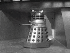 cleowho:Peter Cushing. Roy Castle. Daleks.Behind the scenes film trims/flash frames from Doctor Who 