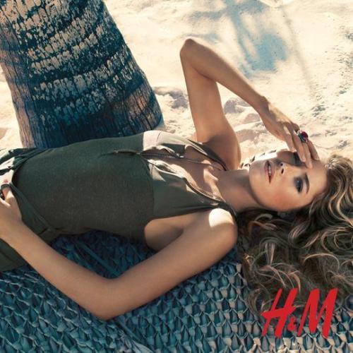 H&amp;M High Summer 2013 CampaignPhotographer: Terry RichardsonModels: Cameron Russell &amp;