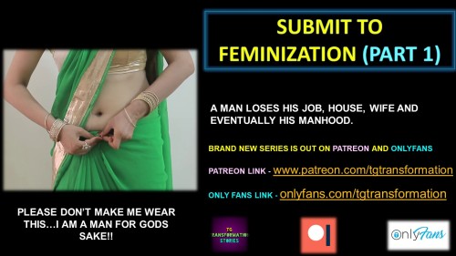 A MAN LOSES HIS JOB, HOUSE, WIFE AND EVENTUALLY HIS MANHOOD.CHECKOUT THE BRAND NEW FORCED FEMINIZATI
