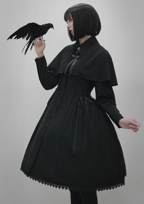 lolita-wardrobe: Your Gift [-The Raven-] Gothic Lolita Jacket (OP Dress) #Leftovers ◆ There’s 1 Size