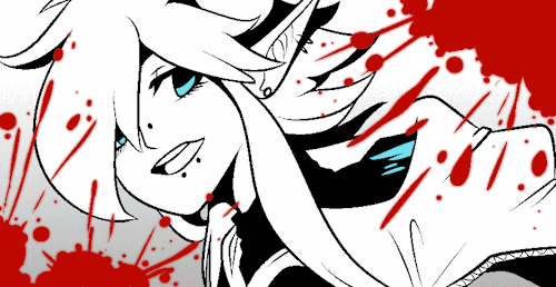 Your eyes and my twisted body were like hazy reflections of the blood that sprayed everywhereIf that