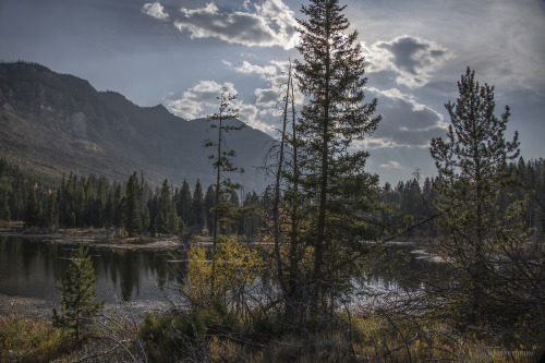Afternoon at Swamp Lake, below the Cathedral Cliffs, Beartooth Plateau, Wyoming: &copy; riverwin