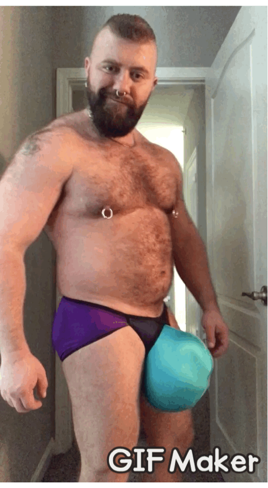 mcmeathead2:  Having some fun in my @cut2medesigns peak-a-crotch undies. Love the