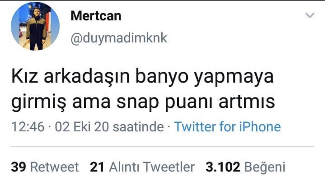 Mertcan @duymadimknk Kız...