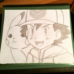 spnwolfyboys:Pokemon sketch :)