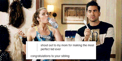 Oscarspoe:  Schitt’s Creek + Text Posts ↳ The Rose Family (Part Two) 