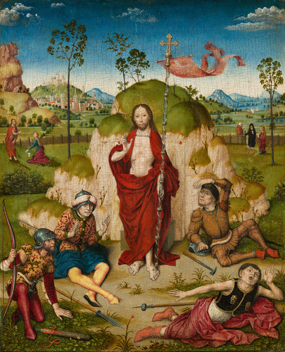 mauritshuis-museum: The Resurrection of Christ, Dirk Bouts, 1480, Mauritshuis Museumwww.euro