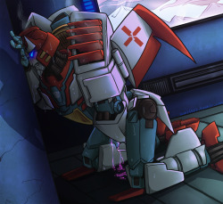maelikki: Tarn’s been difficult these days, so the good doctor has to lay on hands himself (on himself… haha… ha. :’D).Did I mention I picture Pharma as a bot who generally rarely uses his spike because he prefers valve? One of the reasons I had