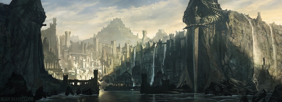 fuckyeahillustrativeart:  Noah Bradley Follow Noah on Tumblr! 