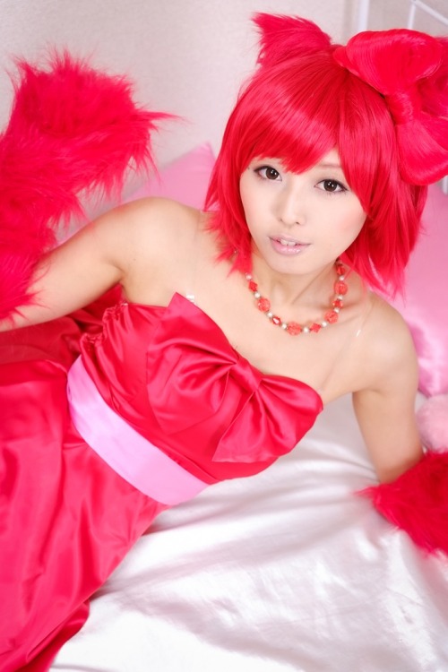 cosplaygirl:[亜羽音] BOAT RACE イメージキャラクター: アッキーニャ レッド - コスプレCure