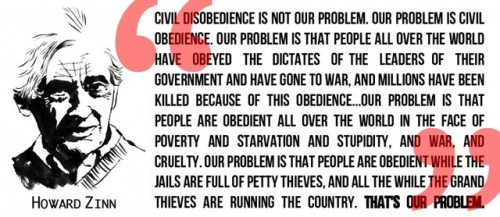 politicalsci:Howard Zinn (August 24, 1922 – January 27, 2010) was an American historian, professor