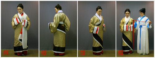 Tutorial of how to wear 襦裙( Ruqun) and 曲裾(qūjū). Quju is a type of women&rsquo;s formal hanfu (tradi