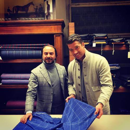 #workinprogress #sartoria #sentiero #gentleman #my #friend #vincent #tailormade #sartorialist #sarto