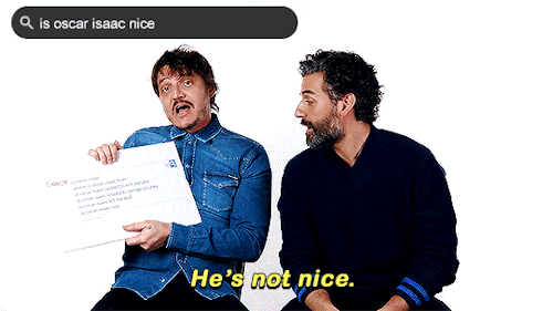 dieterbravo: PEDRO PASCAL APPRECIATION WEEK↳ Day 4: Favourite Friendship (on or off screen) → PEDRO 