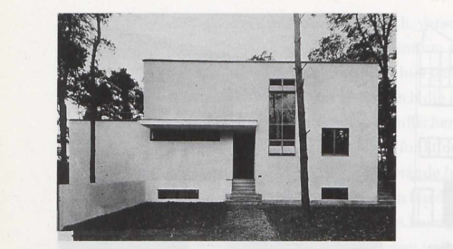 Walter Gropius &amp; Fred Forbát, Wabenbau, in: Staatliches Bauhaus Weimar, 1923. Der Baukasten im G