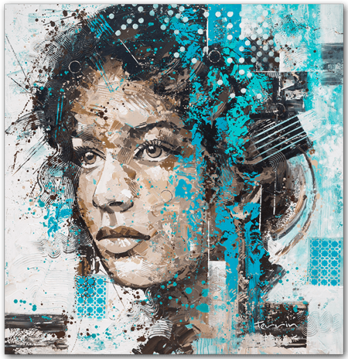 nettculture:  Amazing paintings from Belgian painter based in Playa Del Carmen, Mexico, Peter Terrin