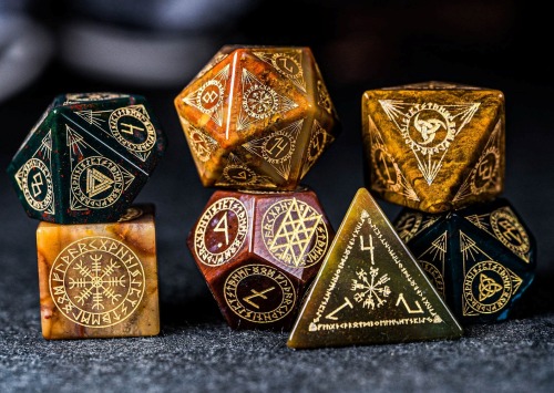 sosuperawesome:Nordic Style Dice SetsURWizards on Etsy