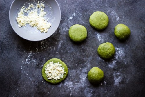 sweetoothgirl:MATCHA MILK BREAD TURTLES WITH CHOCOLATE DUTCH CRUNCH