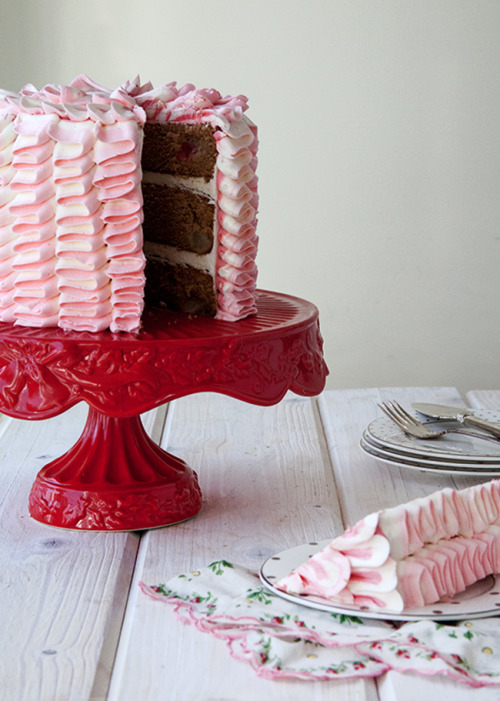 sweetoothgirl:  HOW TO: RIBBON CANDY CAKE porn pictures