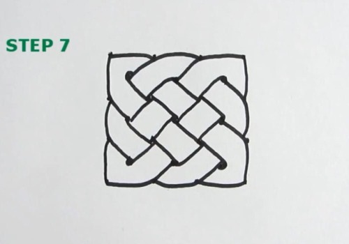 imgoingtogobacktheresomeday: machetelanding: How to draw a celtic knot. (source) Oh my god the Cool 