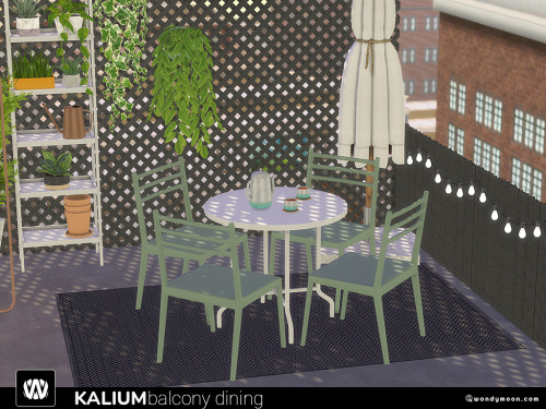 Kalium Balcony DiningDownload at TSR