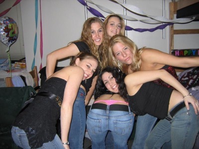 College Girls Group Thong College Girls Group Thong