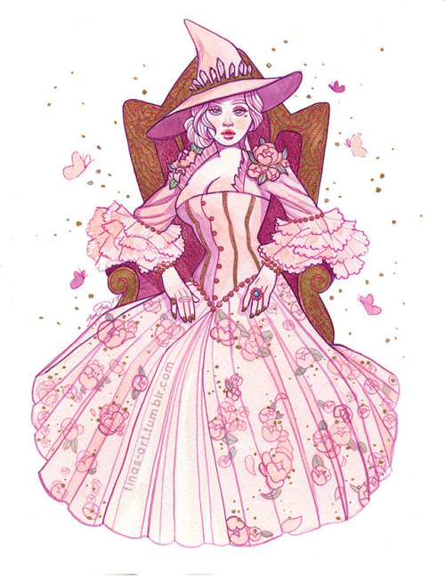 Q for Queen Witch!Inspired by Marie Antionette :)