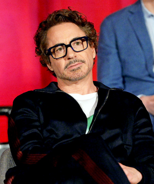 letsgetdowney:Robert Downey Jr. at the Avengers: Infinity War Press Junket in Los Angeles, 04/22/18