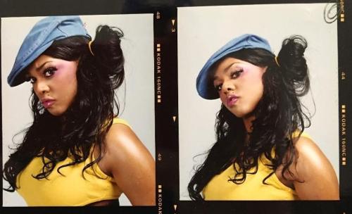 lilkimuk:Rare: Lil’ Kim (Nylon Photoshoot Outtakes, Photographed By Vincent Skeltis - 2003)