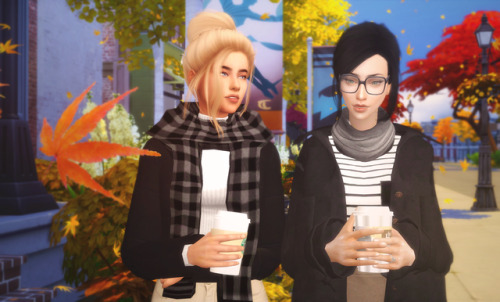 something-wicked-sims:  Something Wicked Sims  - Sweater Weather Poses Happy November! Here is 