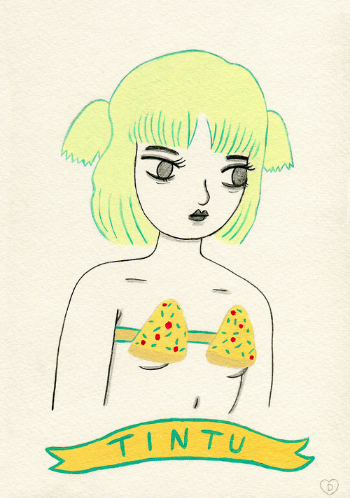 nevver:  Pizza sluts, Donya Todd 
