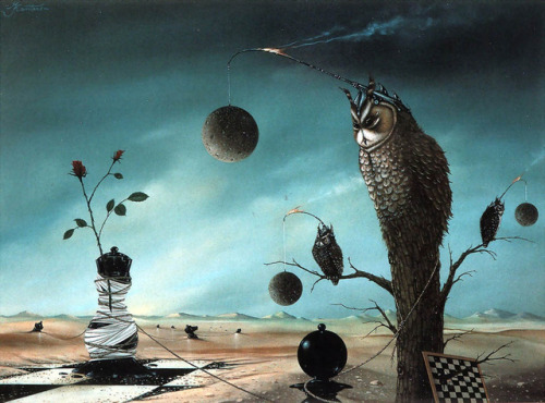 surreal art by Hans Kanters