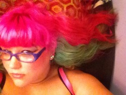cricketrosethorn:  Just refreshed my hair. Let me be your juicy watermelon cunt slut! Call me on Niteflirt! http://www.niteflirt.com/listings/show/10028523-See-what-s-inside-this-BBW-Cotton-Candy-girl- 1-800-863-5478 Ext.10028523 Sign up and your first