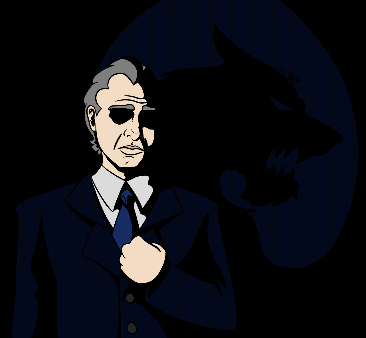 The Main Manipulator, the Wolf Who Leads the Pack.EDIT: Made the blues slightly lighter.