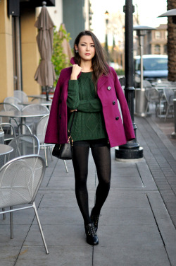 tightsobsession:Rich tones.Via Hapa Time.Old