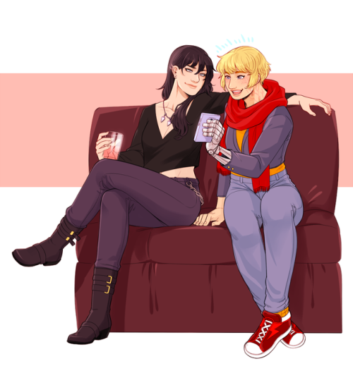 xuunies:Wraith is a Soft Gay™ around Wattson and her friends tease her about it