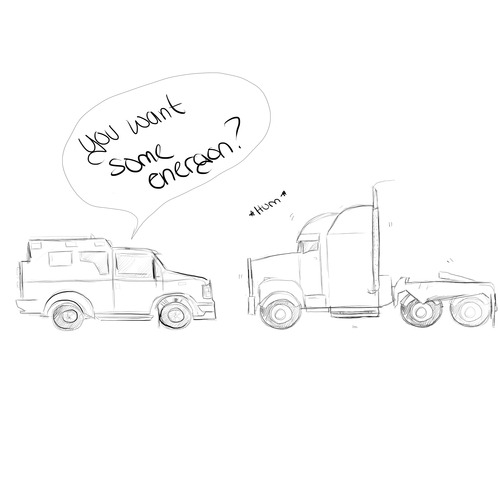 failsnail:  little-miss-masquerade:  little-miss-masquerade:  medicwildriderprime:  iopele:  deadendclinic:  autobotprime:  biozonic:  autobotprime:  robotsandramblings:  the idea that Optimus just sits in truck mode when he’s really pissed and/or giving
