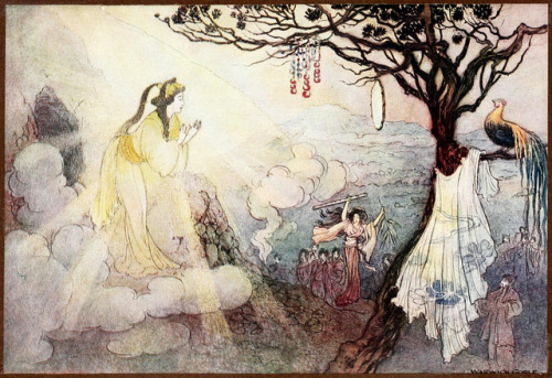 Warwick Goble (1862-1943), “Green Willow and other Japanese Fairy Tales” by Grace James,