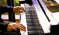 eastofedenn-blog:  “… then his fingers flowed swiftly across the ivory, and the