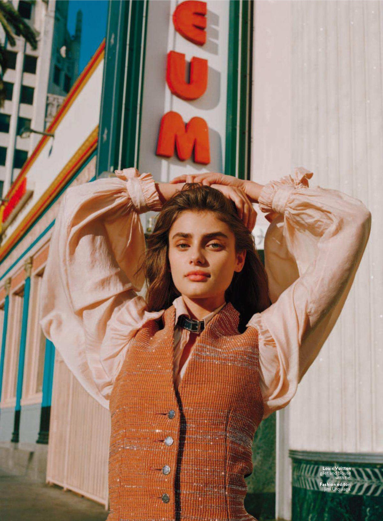 midnight-charm: “Taylor Goes To Hollywood” Taylor Hill photographed by Alexander