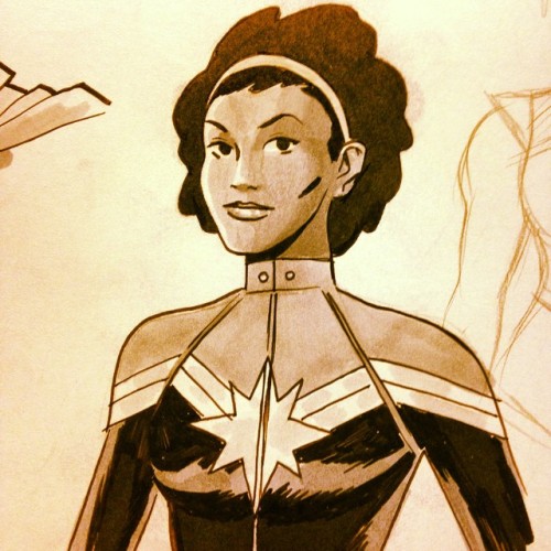 thingsfortwwings: [Image: Monica Rambeau wearing the current Captain Marvel uniform.] jordangibson: 