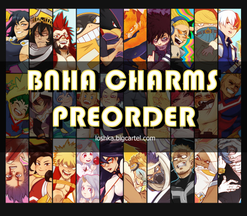 【PREORDERS OPEN! UNTIL SEPTEMBER 21st】Happy Summer! Preorders are back with a few new characters, as