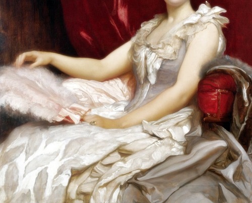  Amy Augusta, Lady Coleridge, Detail. by Frederic, Lord Leighton 