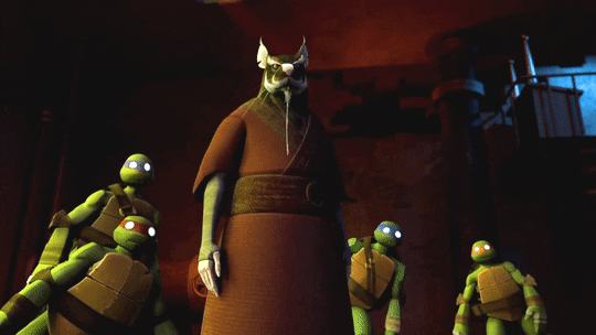 anpan-chan:Splinter and hugs through seasons