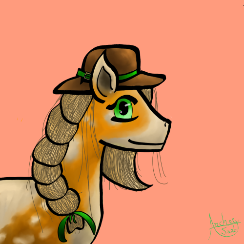 I Tried A New Paint Style And The Choose One For This Was Apple Jack