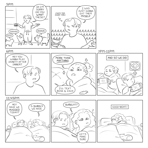 All my comics from Hourly Comic Day yesterday! Very pleased with this year’s results