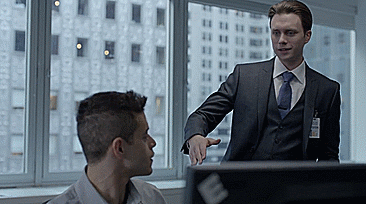 mypolyarangerkids:tv meme: 5 otps ↳ [3/5] Elliot Alderson x Tyrell Wellick (Mr. Robot) “I believe in