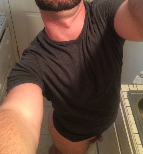 1shirt2socks1jock:  I was sending a boy this pic and didn’t realize my dick was in it. 